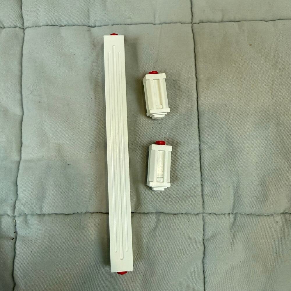Playmobil Lot of 3 White Columns Pillars Replacement Pieces Parts Dream Castle